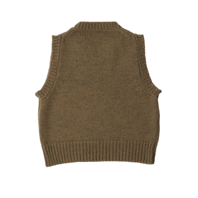 MHL W' 3 Chunky Crew Neck Slipover British Merino Thicket