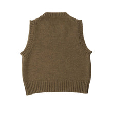 Load image into Gallery viewer, MHL W&#39; 3 Chunky Crew Neck Slipover British Merino Thicket
