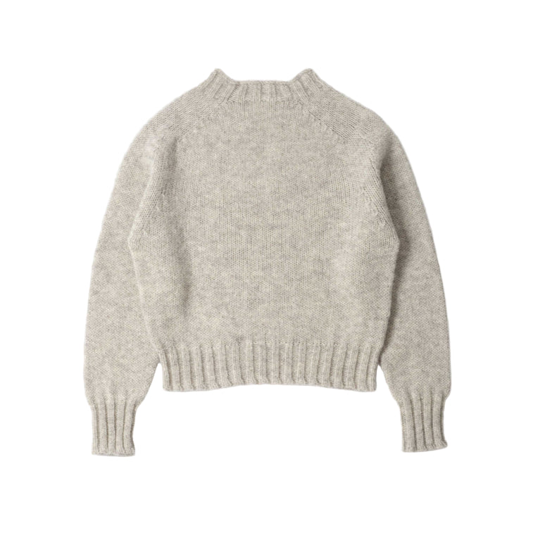 MHL W' Chunky Seamless Crew Neck Rustic Wool Natural