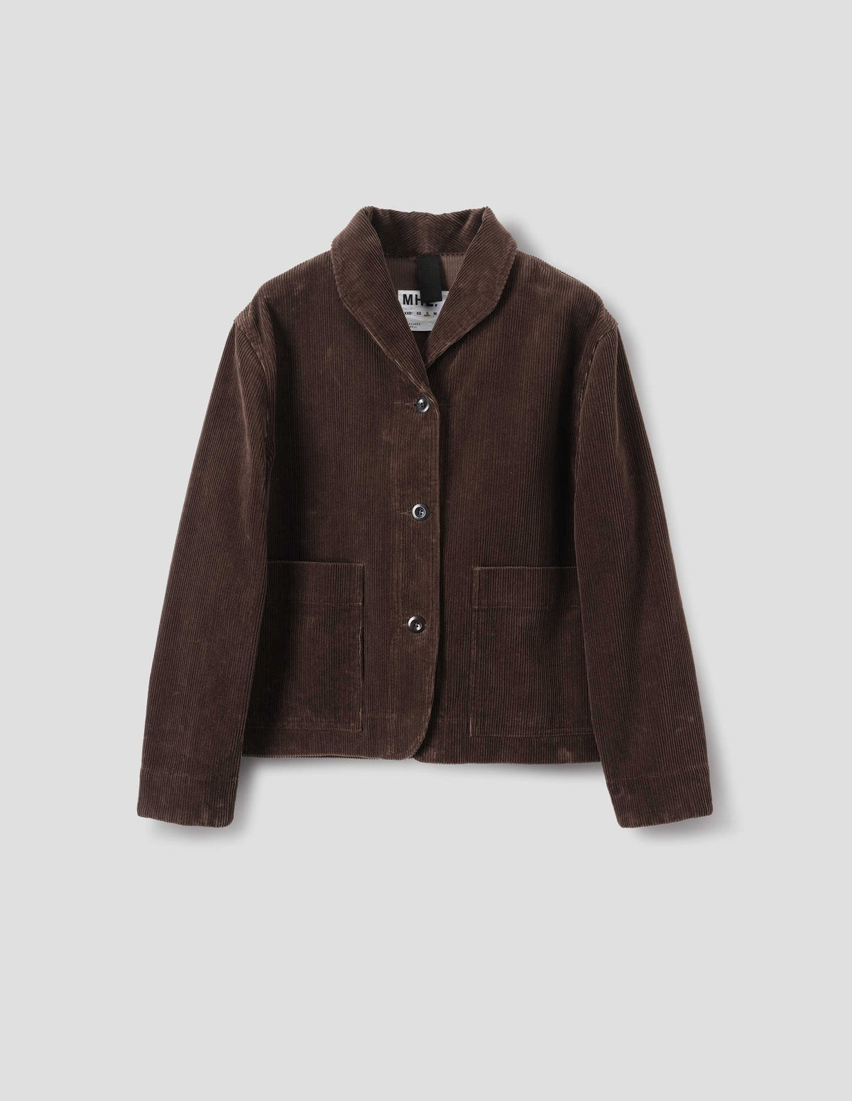 MHL W' Field Jacket 8 Wale Corduroy Chestnut