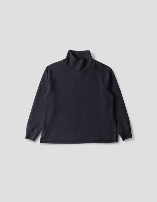 MHL W' High Neck Sweatshirt Midnight