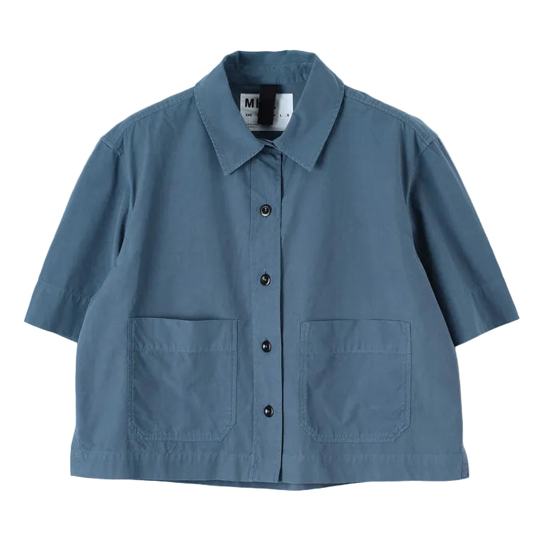 MHL W' Cropped Uniform Shirt Uniform Blue
