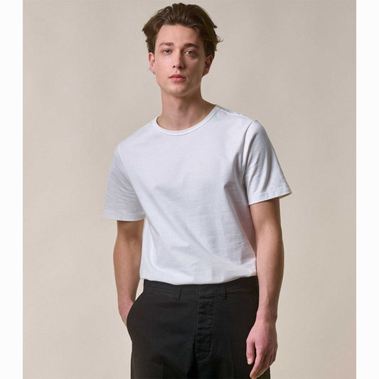 Merz b. Schwanen 215 Loopwheeled T-Shirt White