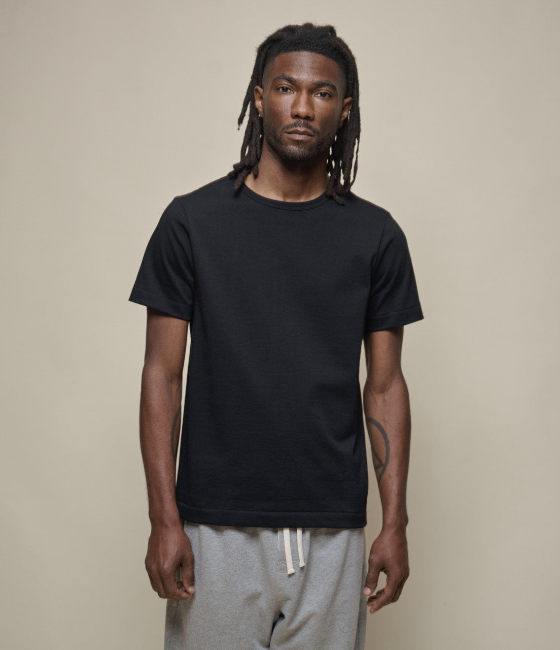 Merz b. Schwanen 215 Loopwheeled T-Shirt Black – Supra