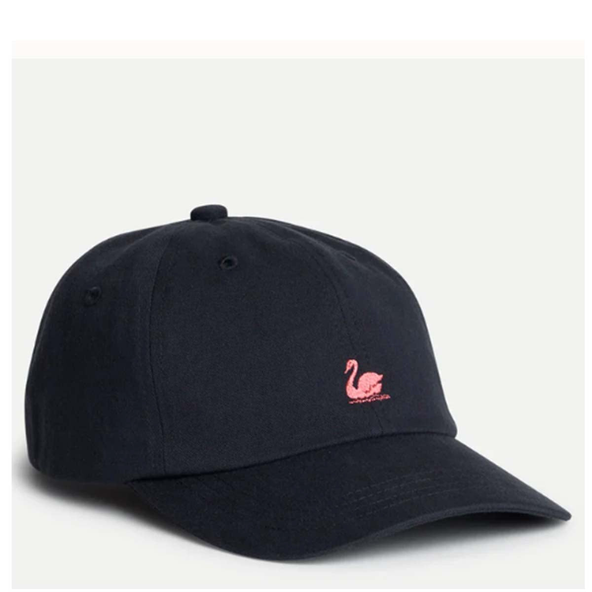 Merz b. Schwanen Swan Logo Cap Charcoal