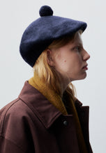 Load image into Gallery viewer, MHL Tam O Shanter Lambswool Dark Navy
