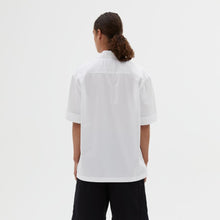Load image into Gallery viewer, MHL SS Flap Pocket  Shirt Fine Cotton White
