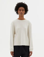 Load image into Gallery viewer, MHL W&#39; Oversized Thermal Dry Rib Sweat Off White
