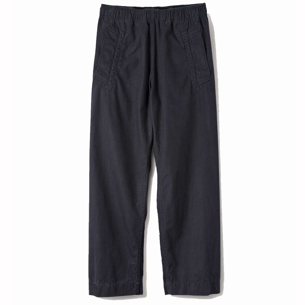 MHL W'  Wide Leg Jogger Twill Indigo