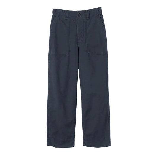 MHL Patch Pocket Utility Trousers Coarse Yarn Ink