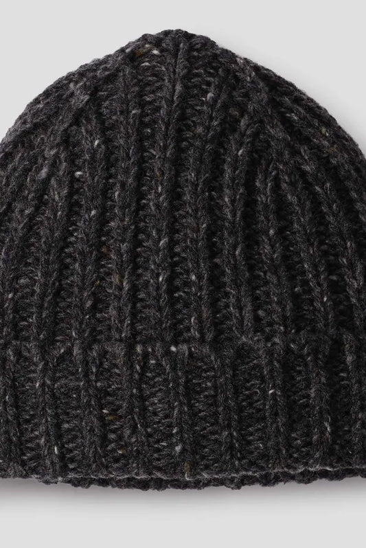 Margaret Howell Chunky Rib Beanie Steel