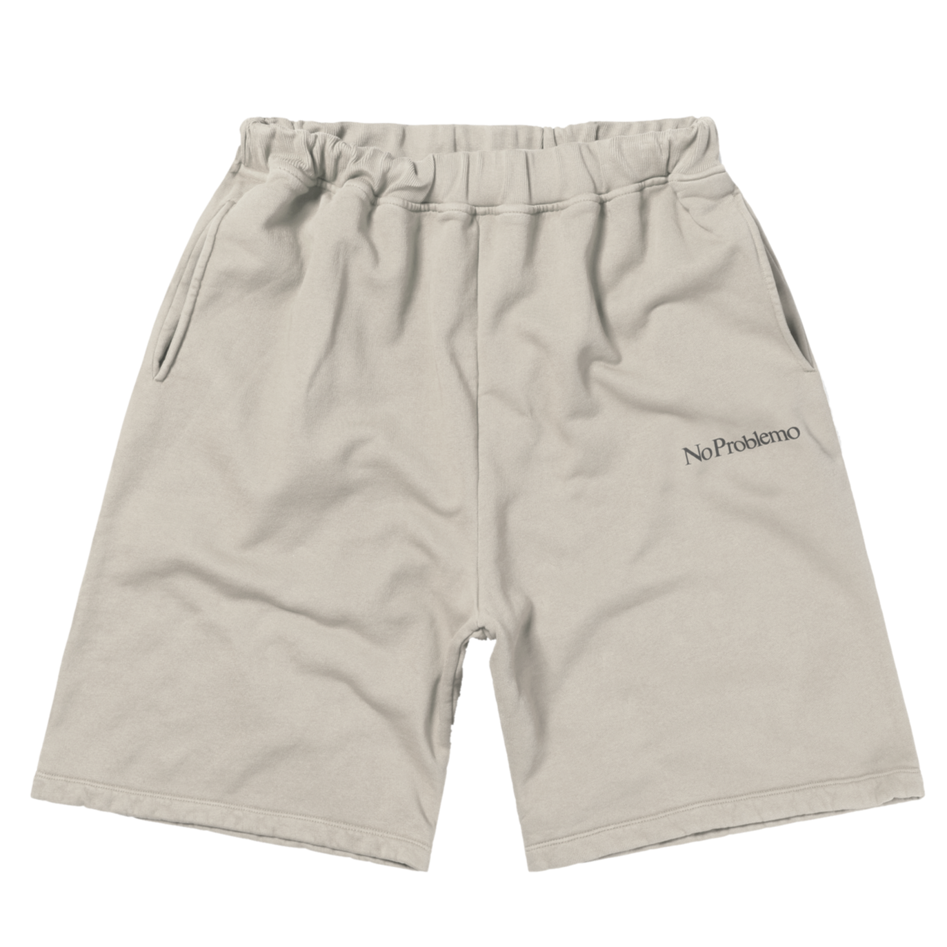 No Problemo Mini Problemo Sweat Short Ecru