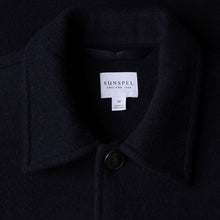 Load image into Gallery viewer, Sunspel Double Face Chore Jacket Navy
