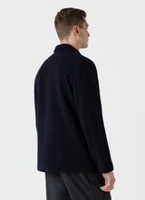 Load image into Gallery viewer, Sunspel Double Face Chore Jacket Navy
