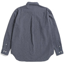 Load image into Gallery viewer, Norse Projects Mo Check Oversized Shirt Dark Navy
