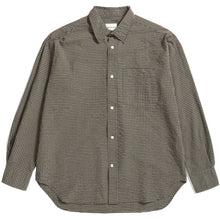 Load image into Gallery viewer, Norse Projects Mo Check Oversized Shirt Taupe
