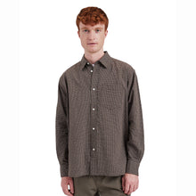 Load image into Gallery viewer, Norse Projects Mo Check Oversized Shirt Taupe
