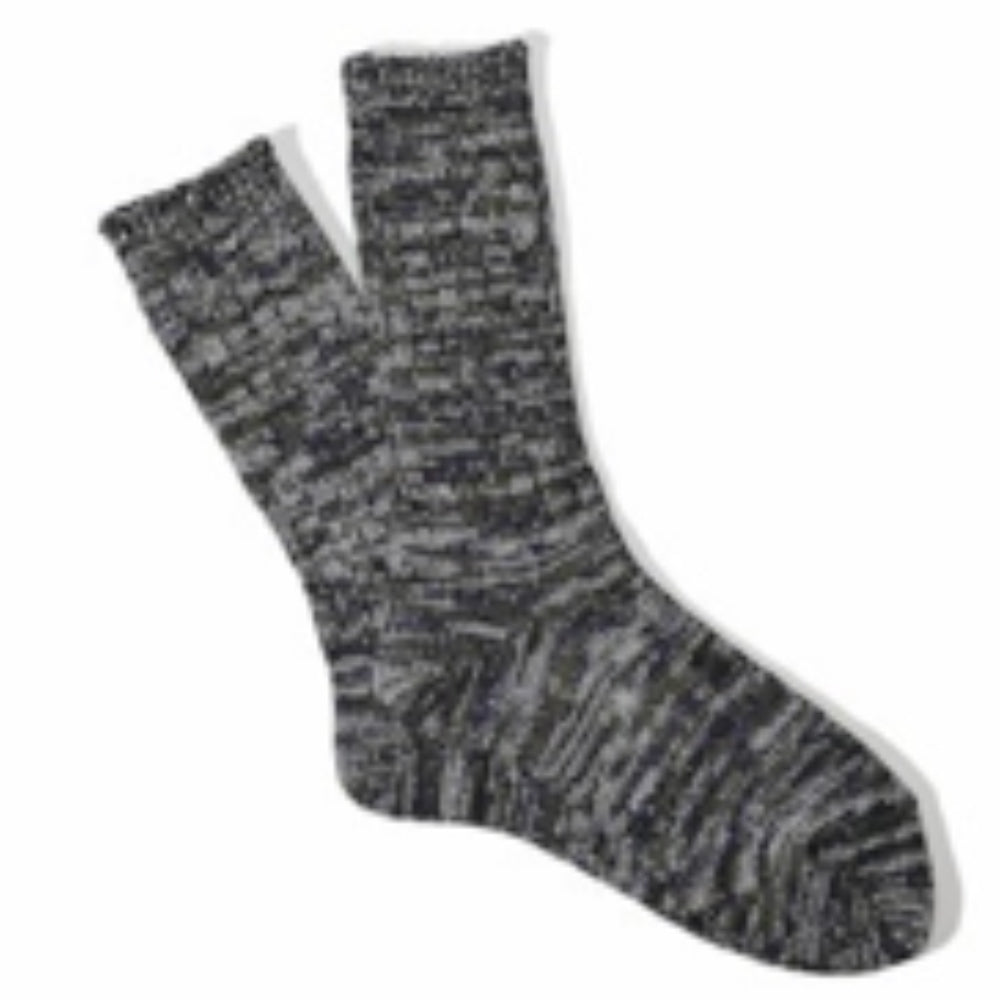 Anonymous Ism 5 Colour Mix Crew Sock Moss
