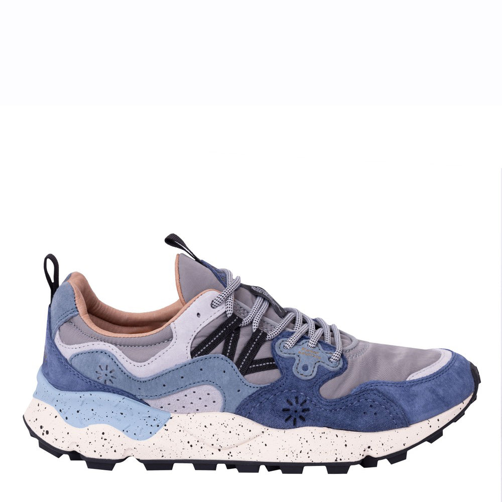 Flower Mountain Yamano 3 Suede / Eco Nylon - Blue / Petrol