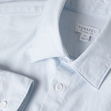 Load image into Gallery viewer, Sunspel Oxford Shirt Light Blue Oxford
