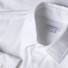 Load image into Gallery viewer, Sunspel Oxford Shirt White
