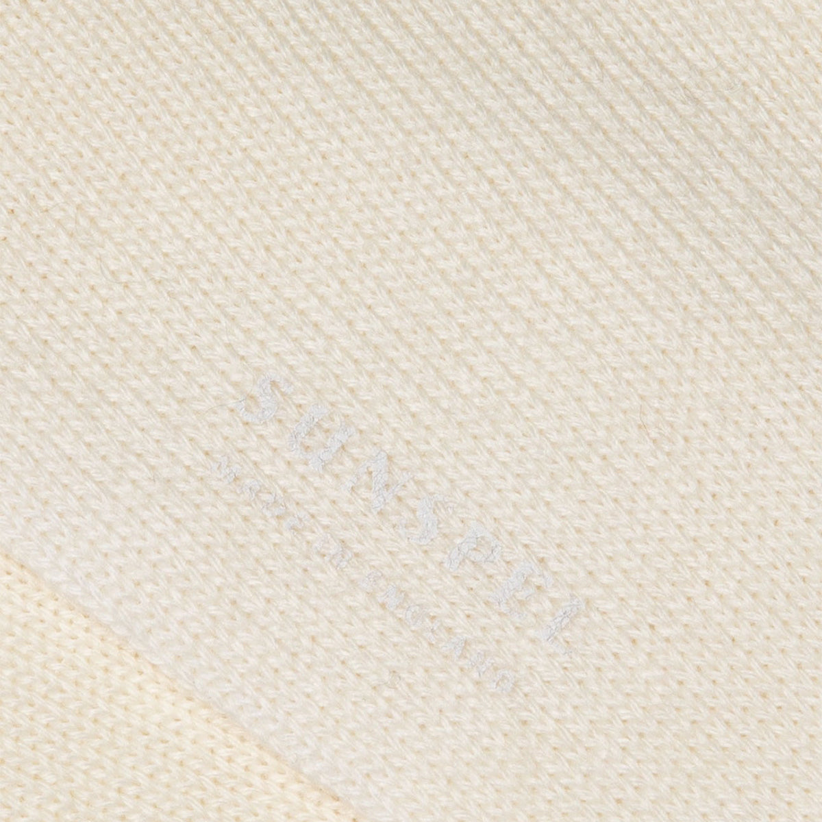 Sunspel Chunky Merino Sock Ecru