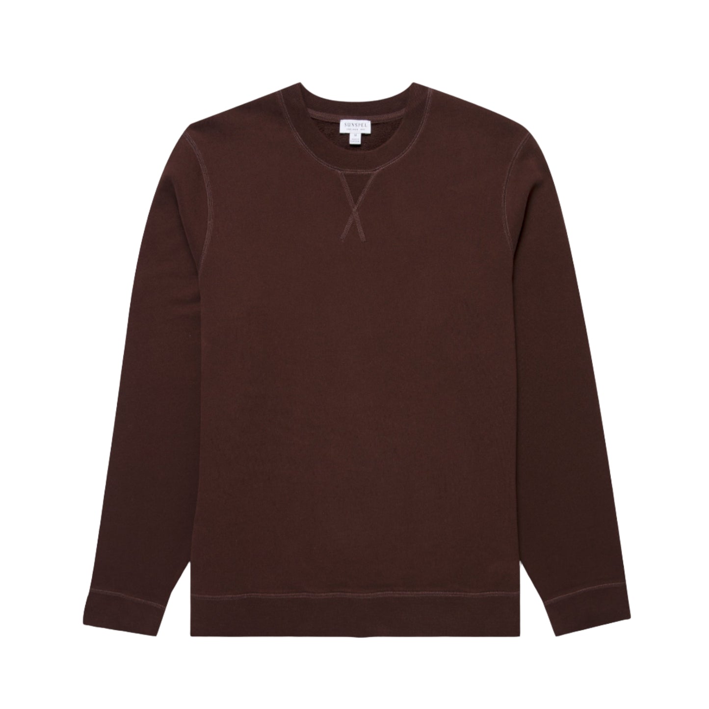 Sunspel Loopback Sweatshirt Truffle