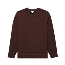 Load image into Gallery viewer, Sunspel Loopback Sweatshirt Truffle
