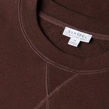 Load image into Gallery viewer, Sunspel Loopback Sweatshirt Truffle
