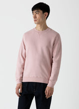 Load image into Gallery viewer, Sunspel Loopback Sweatshirt Shell Pink
