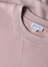 Load image into Gallery viewer, Sunspel Loopback Sweatshirt Pale Pink
