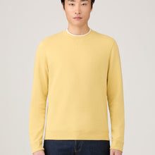 Load image into Gallery viewer, Sunspel Loopback Sweatshirt Dusty Yellow
