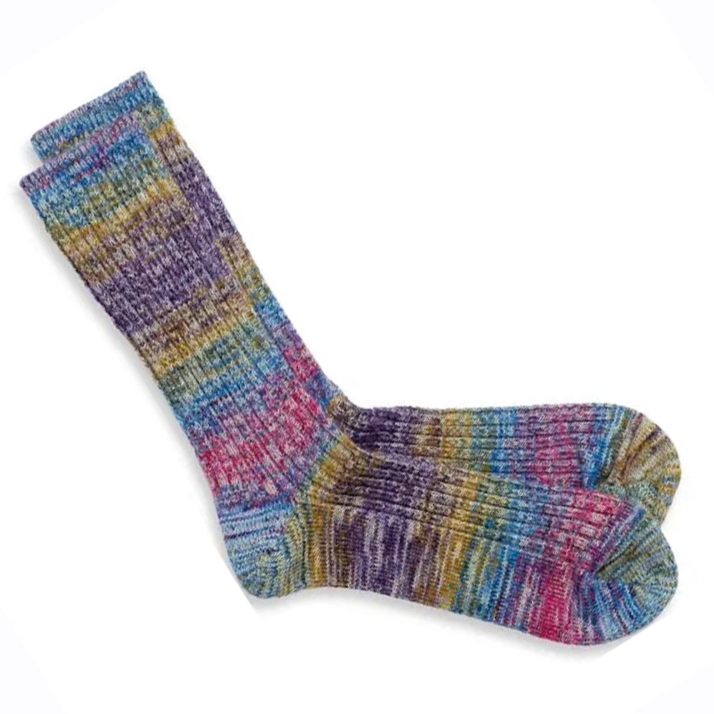 Anonymous Ism Splash Pattern Sock Multi