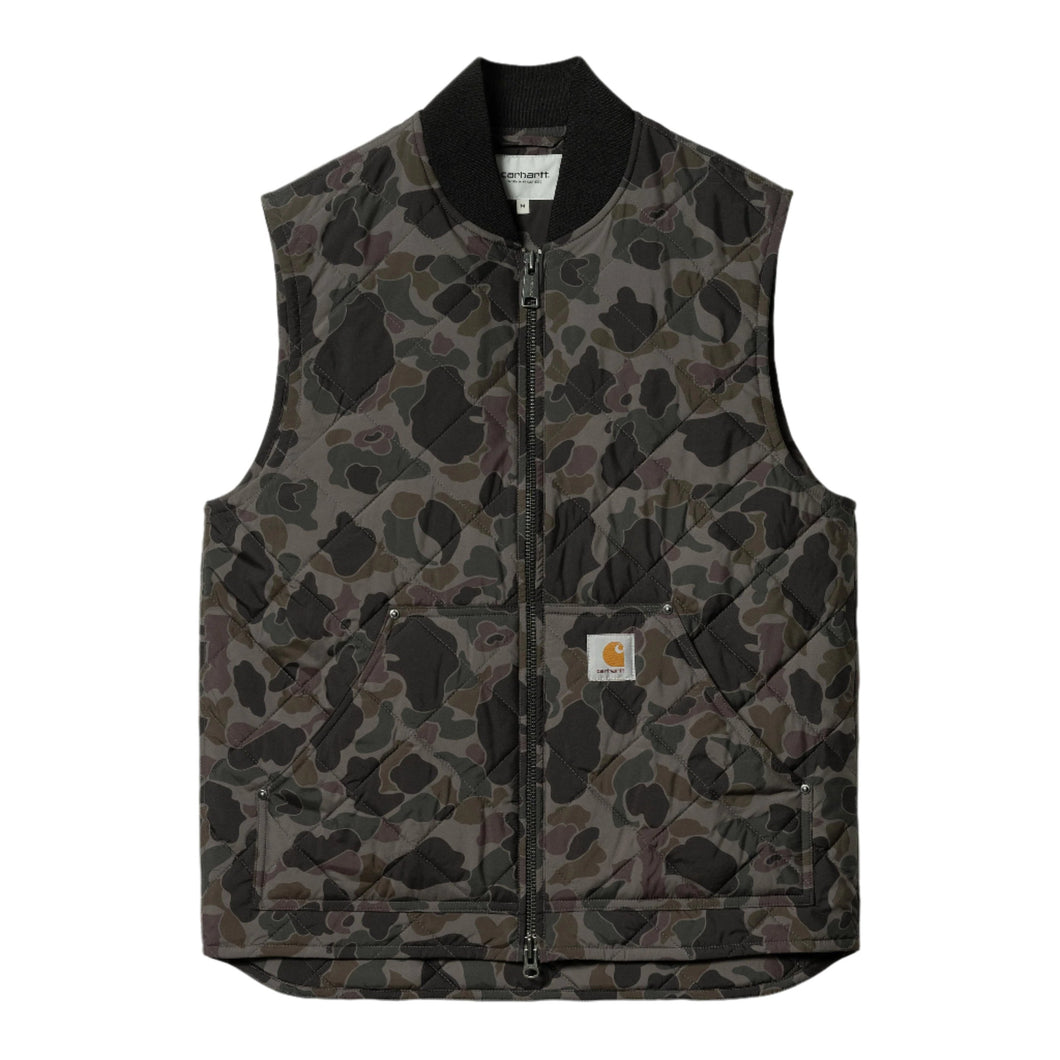 Carhartt WIP Myton Vest Liner Camo Duck, Grey