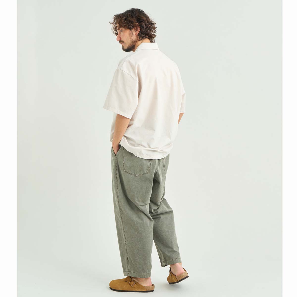 Nanga Dot Air Comfy Polo Shirt S.Beige