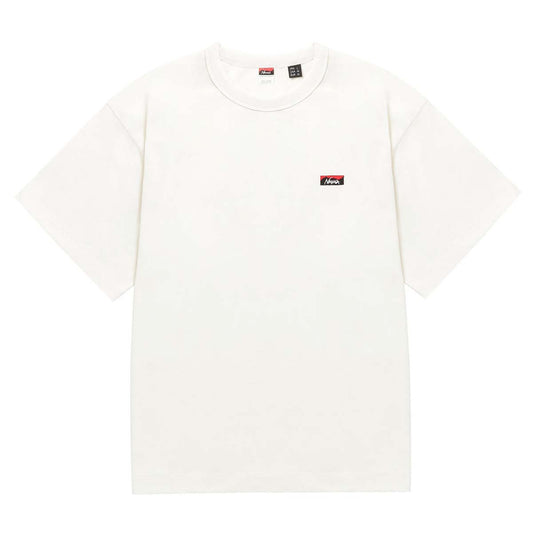 Nanga Eco Hybrid Box Logo Embroidery Tee White