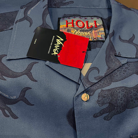 Nanga Salud S/S  Shirt Blue