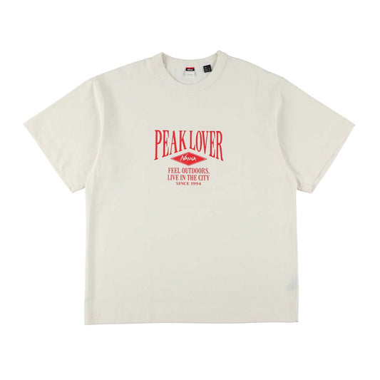 Nanga Eco Hybrid Peak Lover Tee White