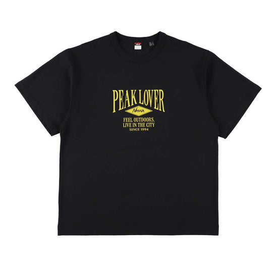 Nanga Eco Hybrid Peak Lover Tee Black