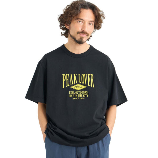 Nanga Eco Hybrid Peak Lover Tee Black