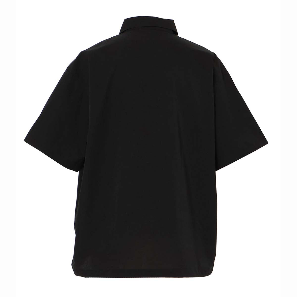 Nanga Dot Air Comfy Polo Shirt P.Black