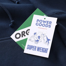 Load image into Gallery viewer, Power Goods Super Weight Hoodie Navy Blue
