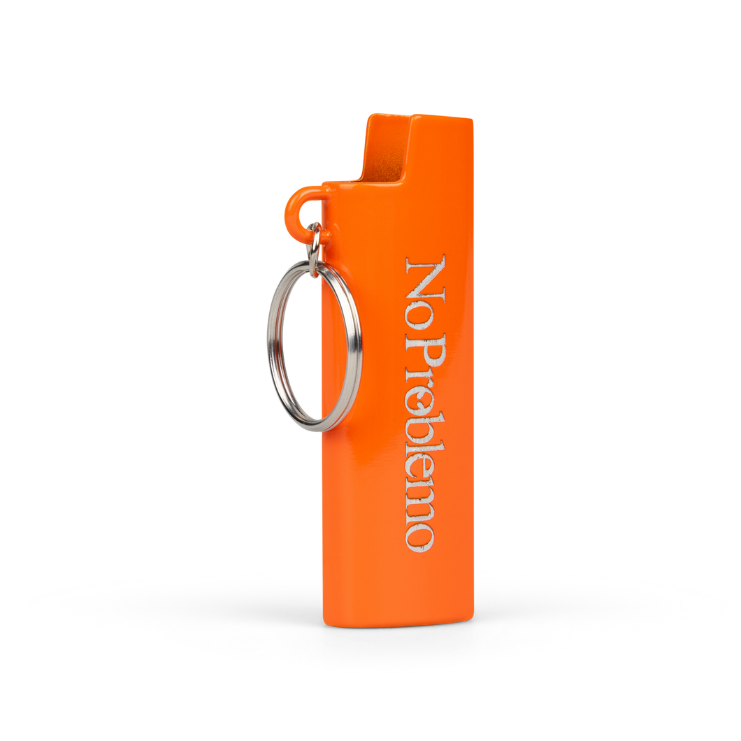 No Problemo Lighter Case Orange