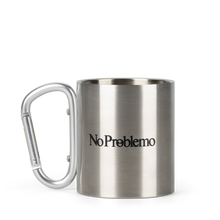 Load image into Gallery viewer, No Problemo Carabiner Mug Silver
