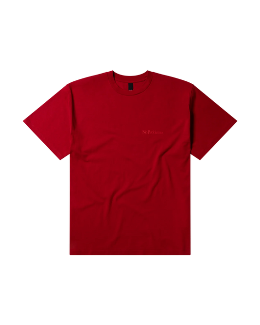 No Problemo Mini Problemo SS Tee Red