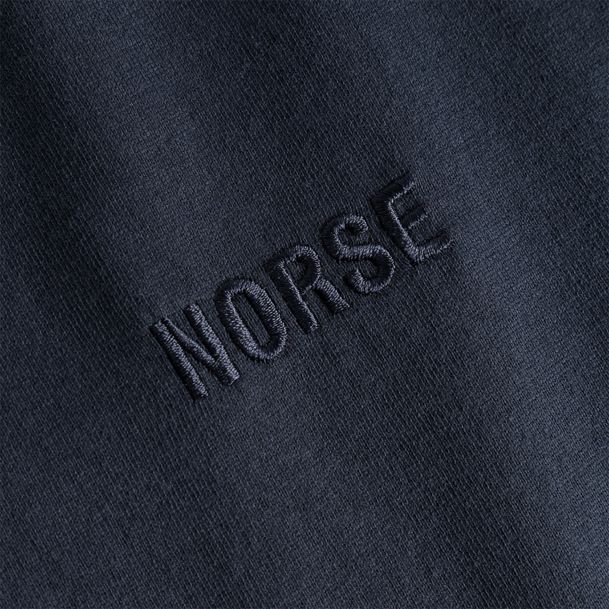 Norse Projects Johannes Organic NORSE Logo T-Shirt Dark Navy