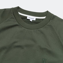 Load image into Gallery viewer, Norse Projects Marten Relaxed Raglan Light Spruce Green
