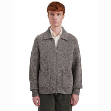 Load image into Gallery viewer, Norse Projects Erik Donegal Diamond Jacket Grey Melange
