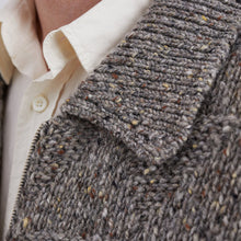 Load image into Gallery viewer, Norse Projects Erik Donegal Diamond Jacket Grey Melange
