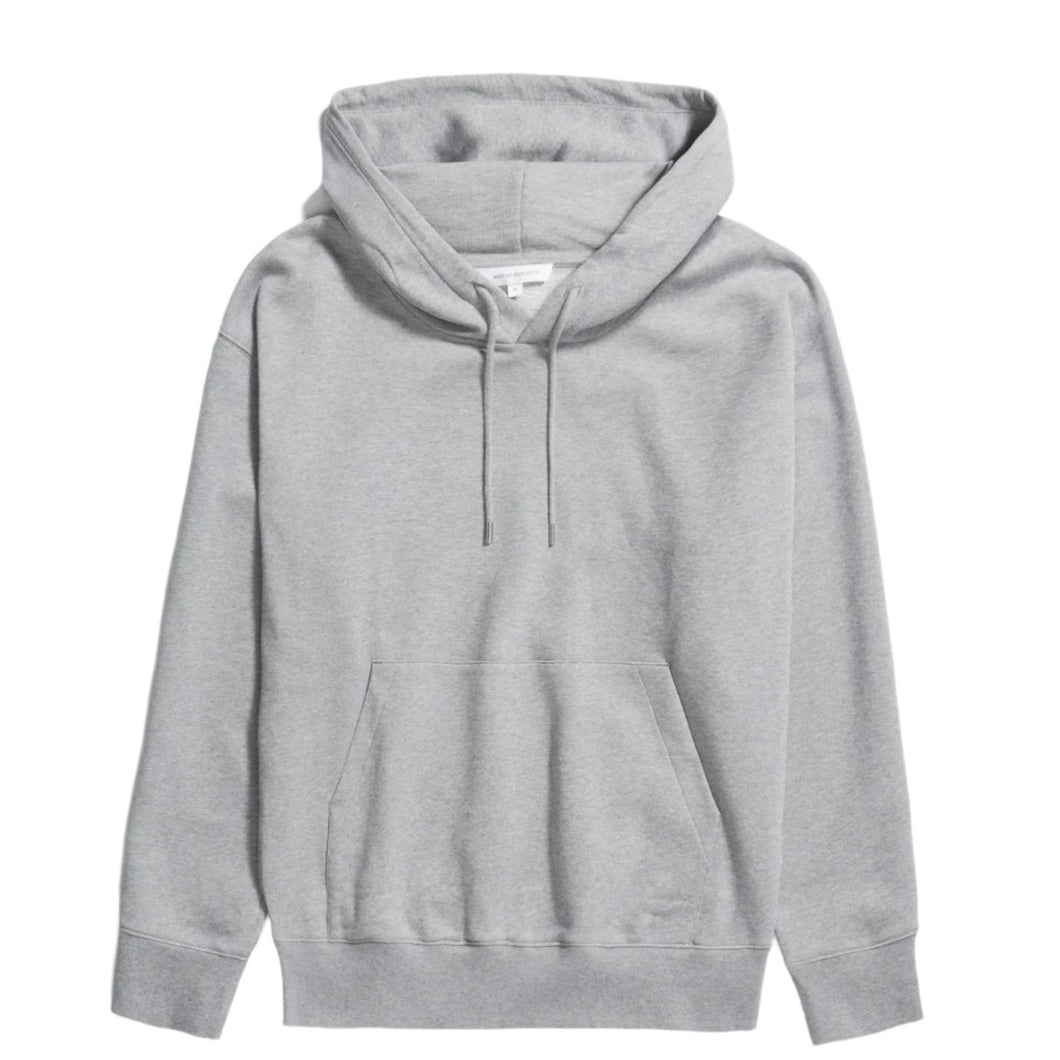 Norse Projects Standard Hoodie Grey Melange